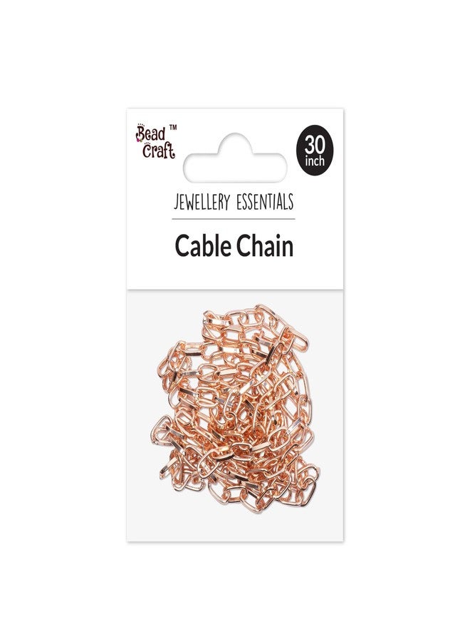 إتسي-بيتسي سلسلة ثعبان صغيرة جدًا، لون ذهبي وردي، طول 30 بوصة، قطعة واحدة - Image 1